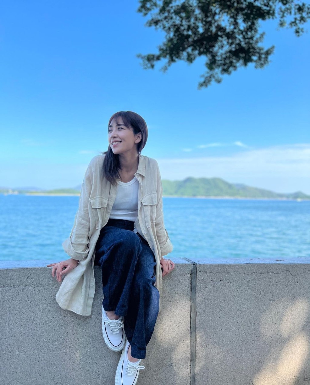 黃智雯不時都在IG放拍劇花絮照片。